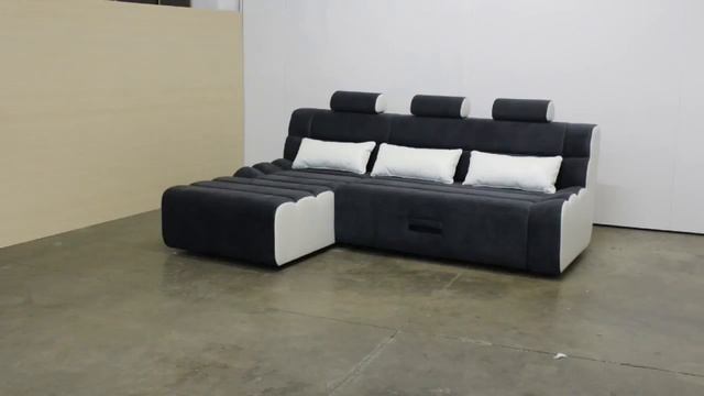 Стильный угловой диван "Этюд" для ежедневного сна на "пуме" смотреть онлайн