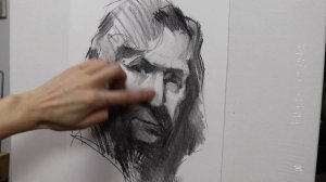 Harry Potter How to paint a face, oil sketch Sirius Black, Gary Oldman #33