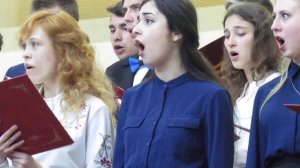 "молотьба" (авт.муз. - г.свиридов, сл. - с.есенин)