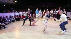 Swing Dancing Boogie Woogie to Chuck berry - Johnny Be Good