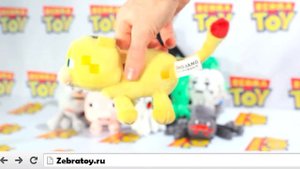 Мягкая игрушка кот оцелот из игры майнкрафт