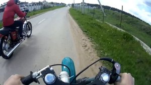 Гонка - бодрый ИЖ Юпитер против запиленой планеты