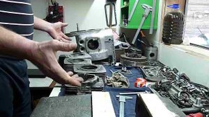 РАСТОЧКА ЦИЛИНДРОВ НА СНЕГОХОД "БУРАН"