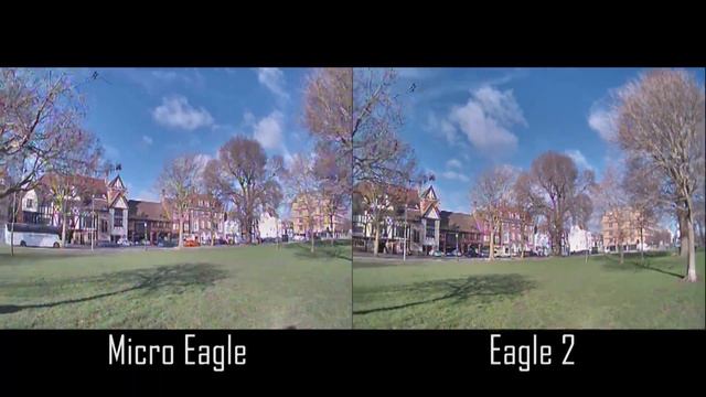 Testing: Micro Eagle vs Eagle 2 FPV Camera Comparison смотреть онлайн