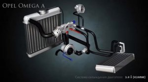 Opel Omega А система охлаждения двигателя