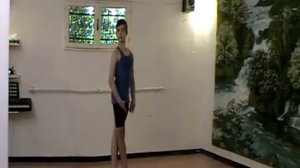 Подготовительные  упражнения  к tours en dedans из пятой позиции.