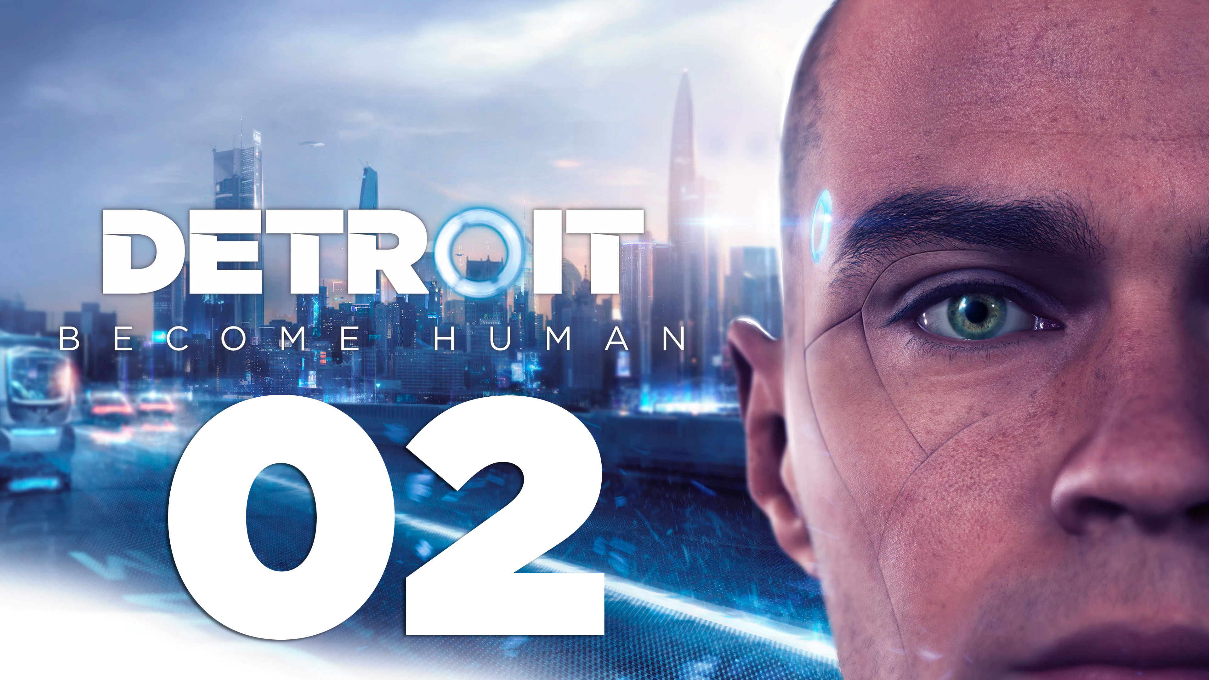 Detroit: Become Human [PS5] Серия 02 (Художник, Напарники, Страшная ночь)