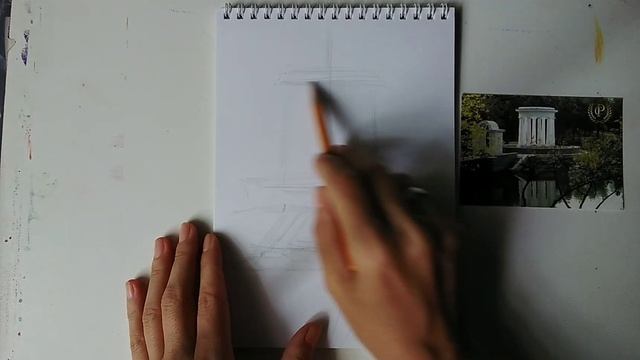 Рисуем архитектуру/ пленэр