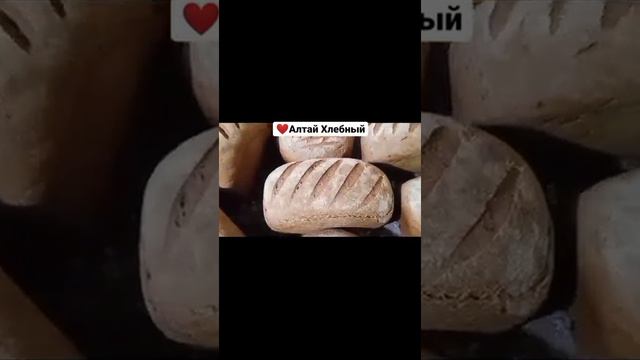 Хлеб на закваске ржаной из русской печи на Алтае.