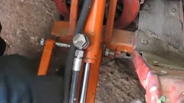 установка отвала на трёхколёсный мотоблок МТЗ. смотреть онлайн