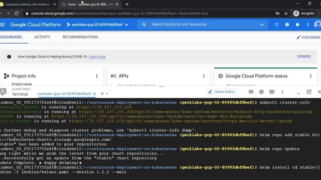 Continuous Delivery with Jenkins in Kubernetes Engine | GSP051 смотреть онлайн