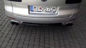 Vw touareg 3,0 tdi custom exhaust