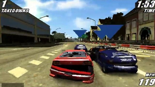 Burnout Legends PSP Gameplay смотреть онлайн