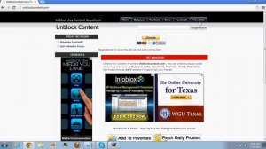 How to Unblock Web Content and Change your IP Anywhere using a Web Browser