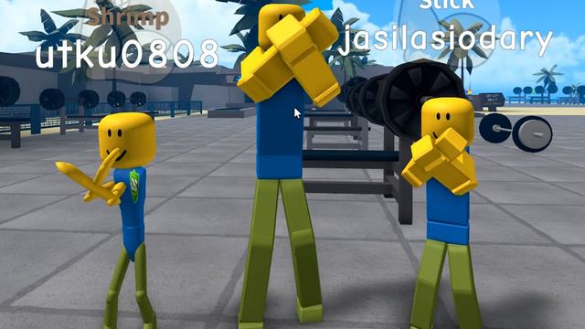 YEP YENİ KAS SİMULATÖRÜ NOOB LARIN BAŞI GENE DERTTE | Roblox Türkçe смотреть онлайн