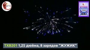 TXB201 1,25 дюйма, 8 зарядов "ЖУЖИК"