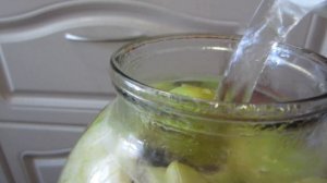 Без стерилизации! Сливовый компот с яблоками и черноплодной рябиной!