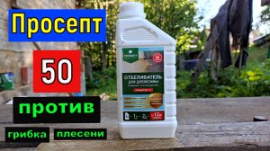 ПРОСЕПТ 50 ПРОТИВ Грибка, Плесени, Серого налета  Отбеливание  древесины досок  бруса  и тд