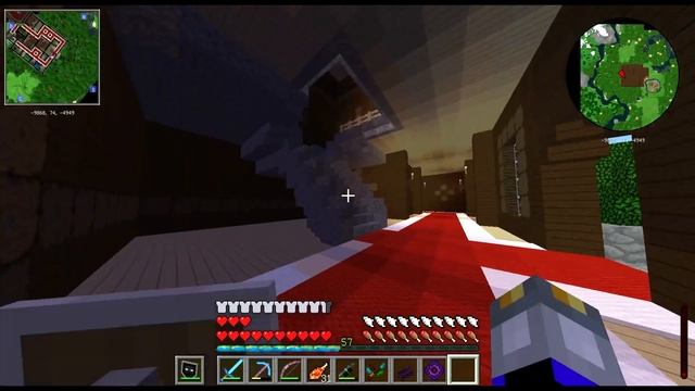 Особняк заклинателя. 5 заклинателей в особняке. Боевые приключения 1.12.2 Minecraft #34 смотреть онлайн