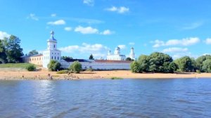 Юрьев  монастырь в Великом Новгороде
