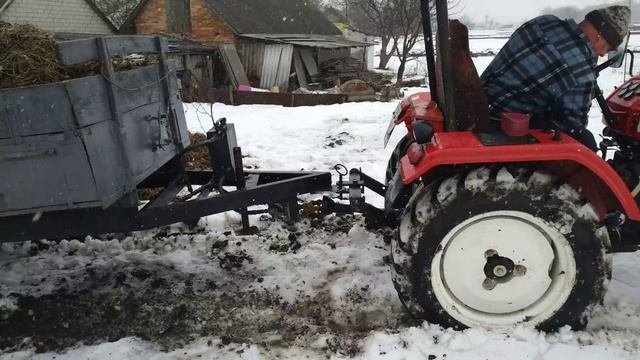 Прицеп до трактора ДВ244АТ смотреть онлайн
