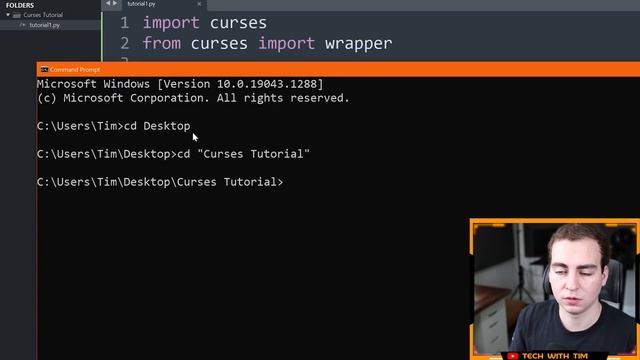 Python Curses Tutorial #1 - Make GOOD Looking Terminal Apps!