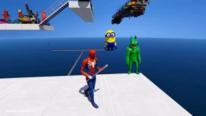 GTA 5 Epic Ragdolls | Spiderman and Super Heroes Jumps/fails Episode 112 (Euphoria Physics)