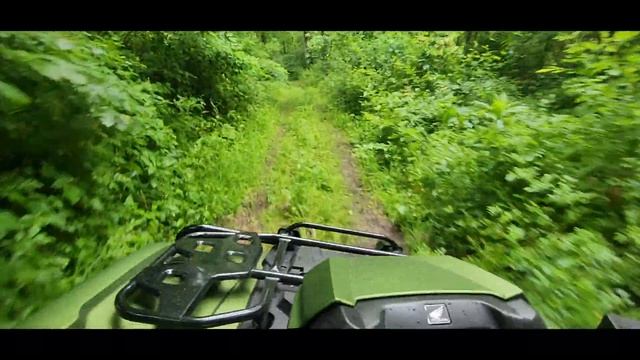 A Fun Friday Riding the Honda Rubicon 520 four-Wheeler смотреть онлайн