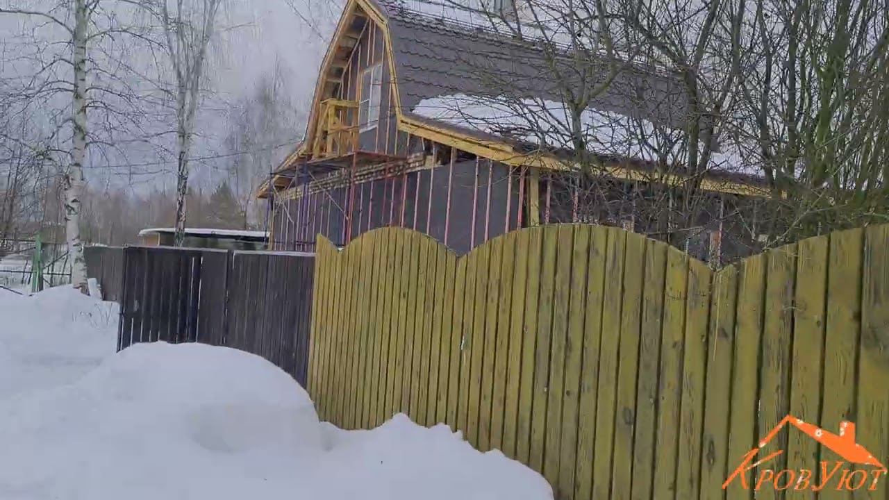 Работы кровельщиков зимой