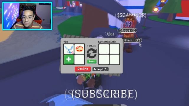 FAIL TRADE SCAM (BEWARE) Adopt me roblox смотреть онлайн
