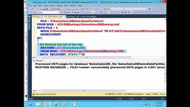 SQL Server Database Recovery Techniques 112