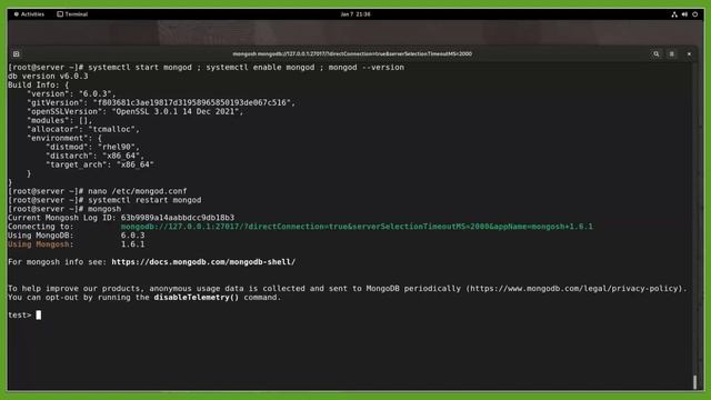 How To Install and Secure MongoDB on Oracle Linux Server 9 смотреть онлайн