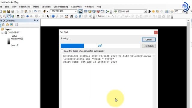 How To Convert any value to NoData (set null) ArcGIS (0 to nodata)