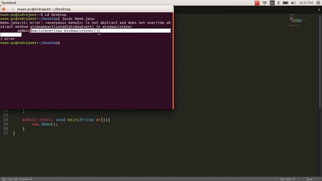 37 | WindowAdapter class : using WindowAdapter classes | Java | Hindi ...