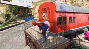 Scary Teacher 3D - Ice Scream and Miss'T Life Challenges vs Spiderman - Game Animation