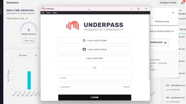 Test Your Locally Hosted Website With The All-New LambdaTest UnderPass Tunnel Application