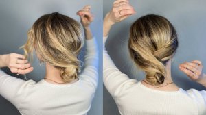 ТАКУЮ ПРИЧЁСКУ ТЫ СДЕЛАЕШЬ ЗА 5 МИН НА КАЖДЫЙ ДЕНЬ В ШКОЛУ, НА РАБОТУ ✨ Easy everyday hairstyle