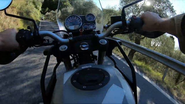 Royal Enfield Himalayan in Tuscany, Italy / GoPro Hero Black 7 test / Monte Pitoro & Stiava смотреть онлайн