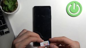 Как вставить симку в Sony Xperia 10 mark IV / Как вставить карту памяти в Sony Xperia 10 mark IV