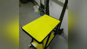 Тележка для сварочного полуавтомата с подъёмником/Welding cart with lift