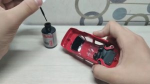 Как затонировать масштабную модель