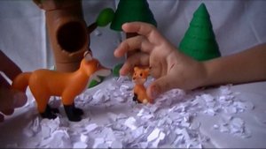 Мультики с игрушками. ЖИВОТНЫЕ ЛЕСА. Deagostini. Серия 1.