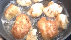 Рецепт. ЖАРЕНАЯ ЦВЕТНАЯ КАПУСТА. Хоть на ПРАЗДНИЧНЫЙ СТОЛ. Кулинария. Recipe.