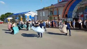 Танец выпускников 2019 Липецкая обл. Краснинский район.с.Красное