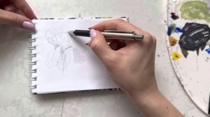 Как рисовать ирисы карандашом