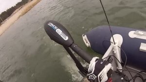 Test silnika elektrycznego Haswing Osapian 40lbs z maximizerem akumulator Toyama NPCG130ah