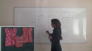 Построение чертежа плечевого изделия с цельнокроеным рукавом