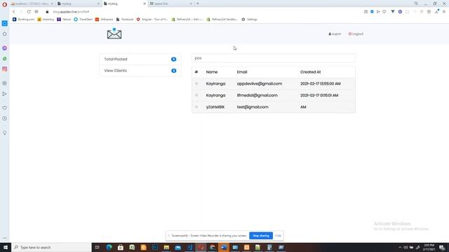 Demo of Super User or Admin(Check on Description)(Laravel +Vuejs) смотреть онлайн