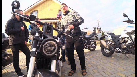 Китайский мотоцикл Benda Rock 300 Реакция других мотоциклистов