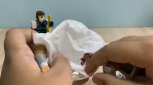 Unboxing Roblox toys series 10 ( voice reveal)